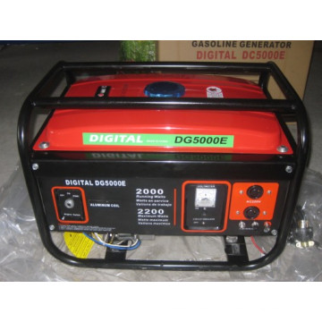 2kVA Engine 6.5HP Electric Start Portable Gasoline Generator (Set)